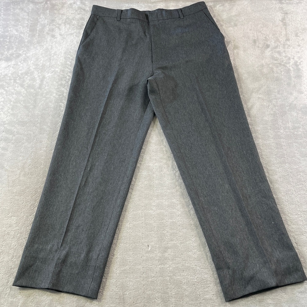 Vintage Levis Action Slacks‎ Dress Pants Mens 36x28 Gray 90s USA Western Casual